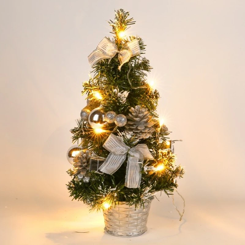 [SG]Table Christmas Tree Set w/ Light for Table/Home/Office/Shopping Mall/Window Side Party Home Decor XMAS-HOMA