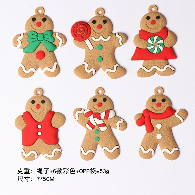 [SG] Christmas Tree Hanging Gingerbread Man Decor-HOMA