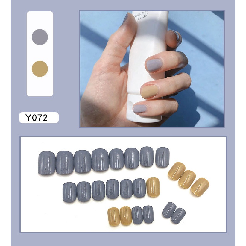 [SG]Fashionable Sexy Cute Press On/Stick On Nails 24 PCS-HOMA