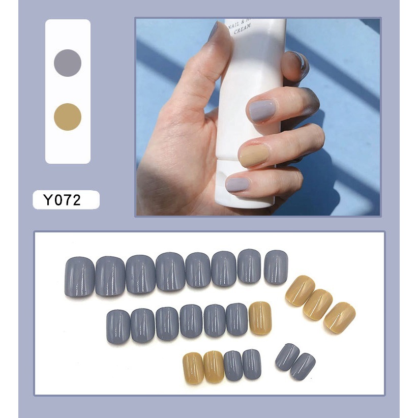 [SG]Fashionable Sexy Cute Press On/Stick On Nails 24 PCS-HOMA