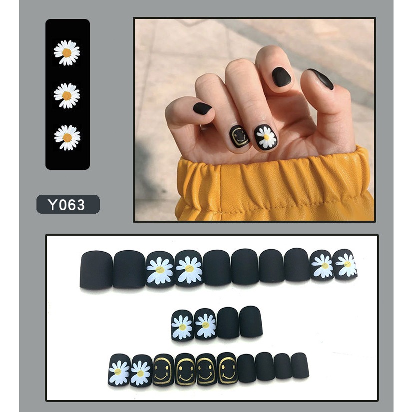 [SG] Y063 Fashionable Sexy Cute Press On/Stick On Nails 24PCS-HOMA
