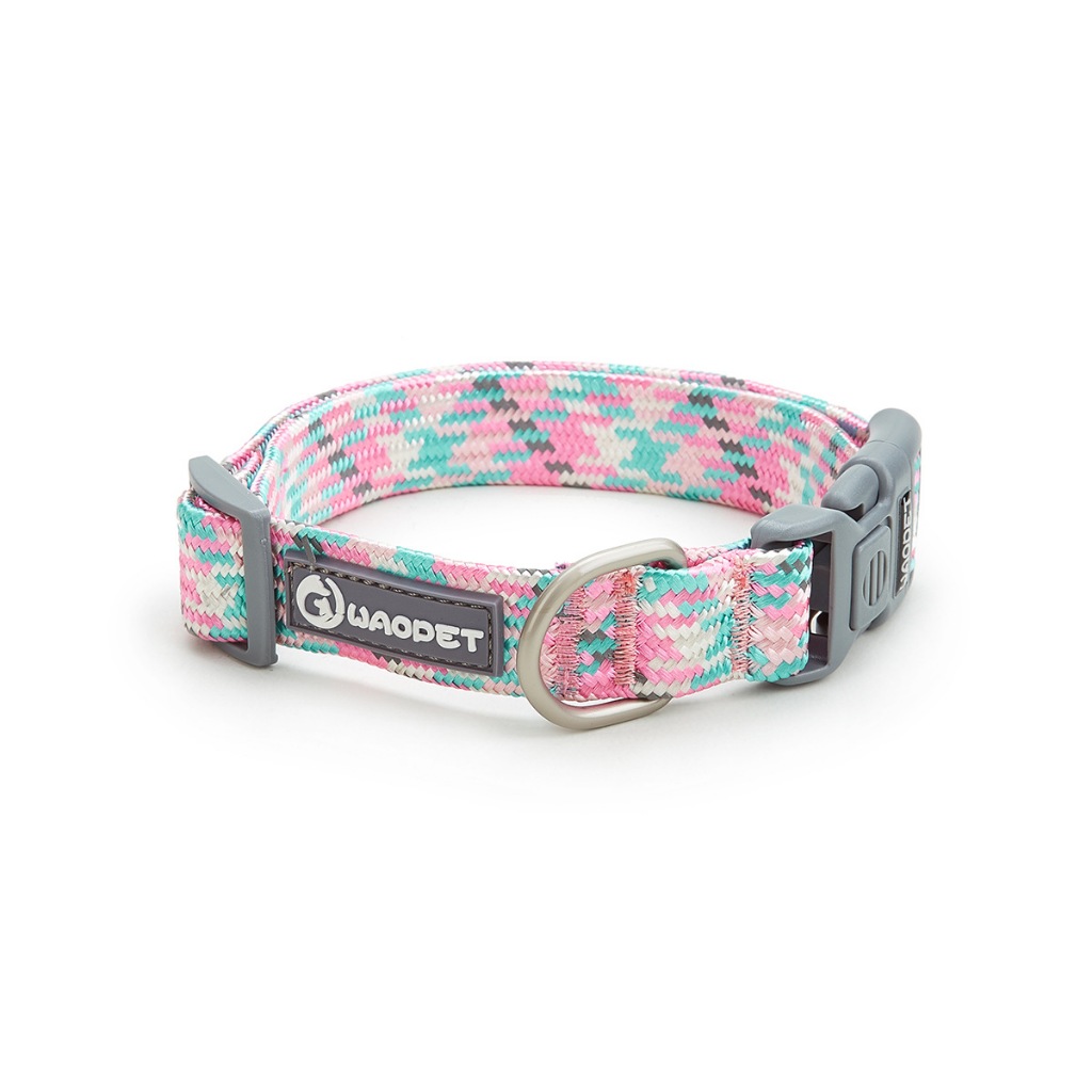 [SG]Stripe Style Nylon Pets Collars Dog Leash Cat Leash Pulling Rope Large and medium dogs-HOMA