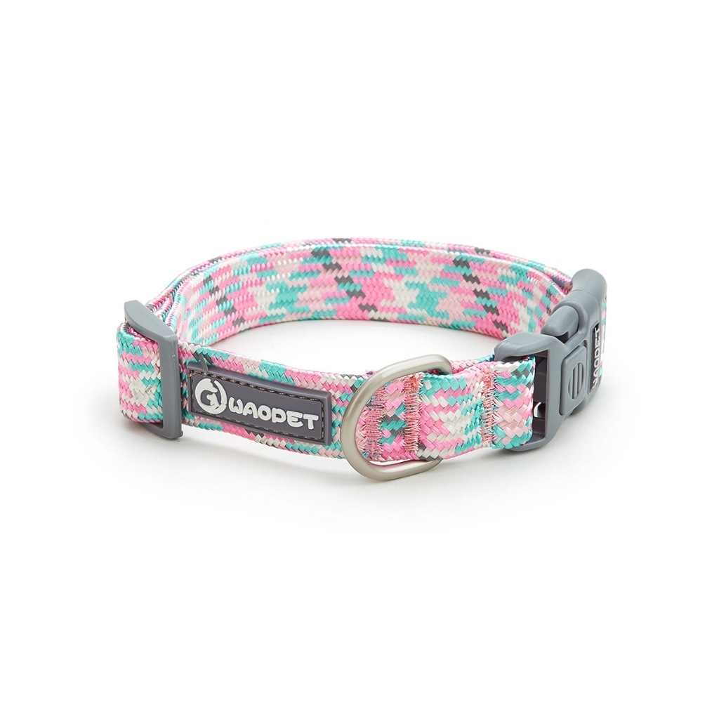 [SG]Stripe Style Nylon Pets Collars Dog Leash Cat Leash Pulling Rope Large and medium dogs-HOMA