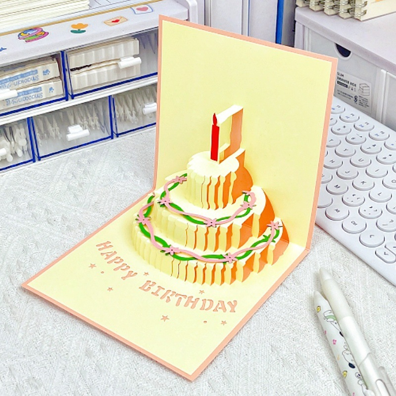 [SG]  3D Happy Birthday Card-HOMA