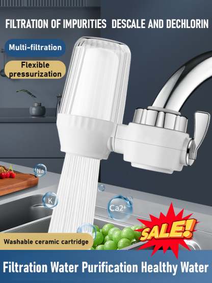 [Kitchen and bathroom dual-use] Five-layer filtration faucet water purifier