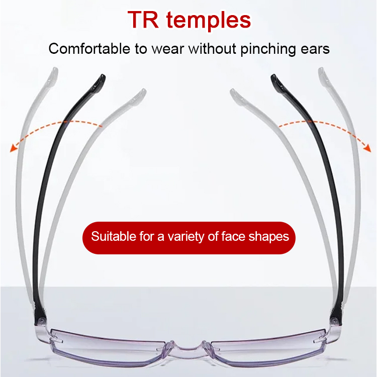 Auto Zoom Multi-focal Anti-blue Light Reading Glasses