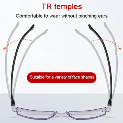 Auto Zoom Multi-focal Anti-blue Light Reading Glasses