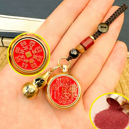 Open the Treasury✦ Mountain Ghost Spending Money Zodiac Pendant