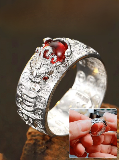 【Wealth is in your hands!】Fortune-attracting Pixiu Ring