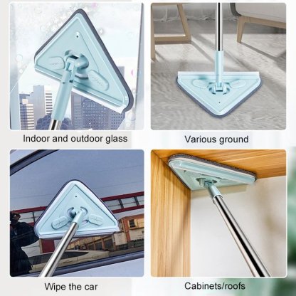 Multifunctional Triangle Mop【Free 4 mops】