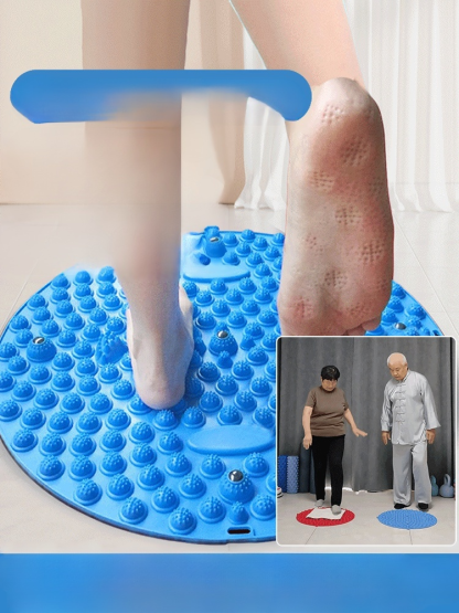 "Magnetic Foot Massage Mat" for stimulating the soles and promoting physical and mental well-being.