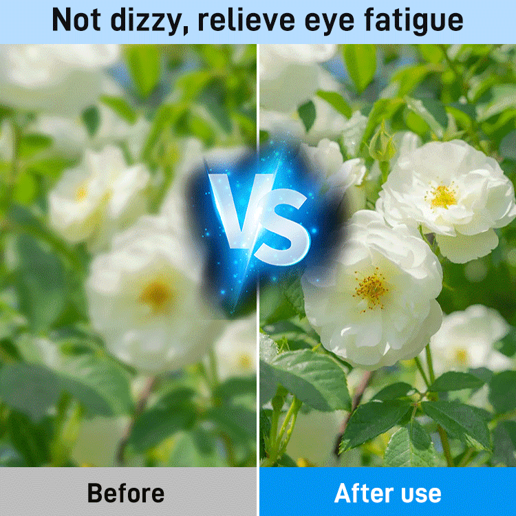 Anti blue presbyopic glasses
