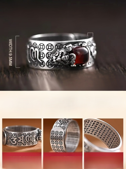 【Wealth is in your hands!】Fortune-attracting Pixiu Ring