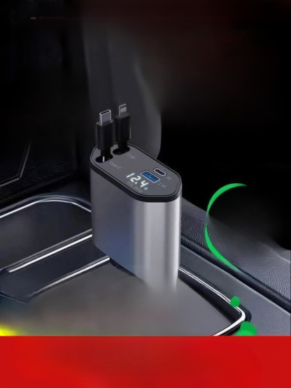 Ultra-Fast Car Charger 4-in-1