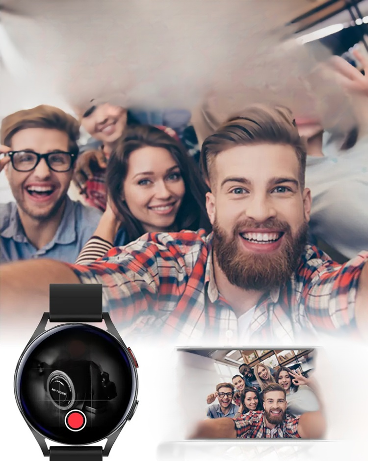 D18 Heart Rate and Blood Pressure Monitoring Sports Watch