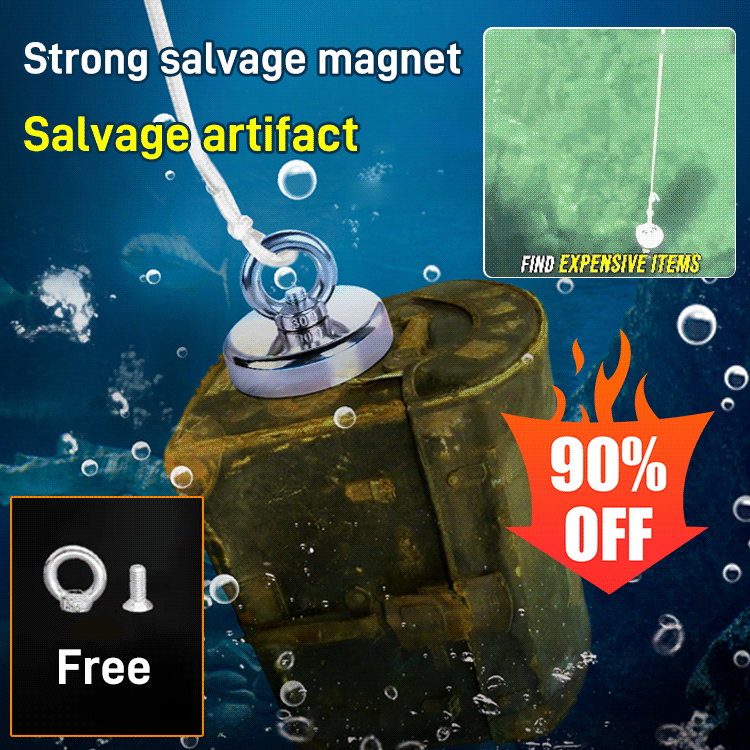 Strong salvage magnet