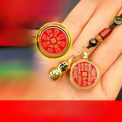 Open the Treasury✦ Mountain Ghost Spending Money Zodiac Pendant