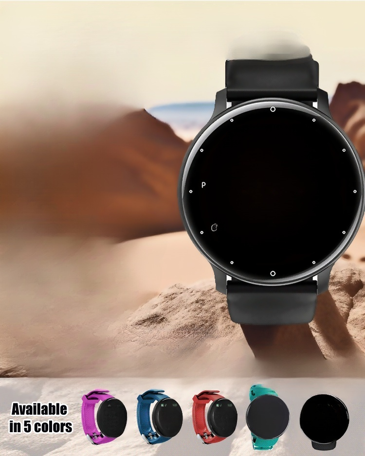 D18 Heart Rate and Blood Pressure Monitoring Sports Watch