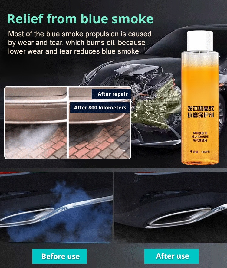 High-efficiency engine anti-wear agent protector