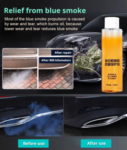 High-efficiency engine anti-wear agent protector