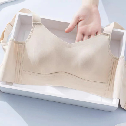 Anti-sagging large breast support armpit fat control bra