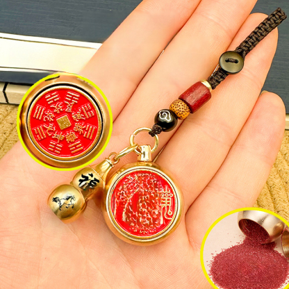 Open the Treasury✦ Mountain Ghost Spending Money Zodiac Pendant