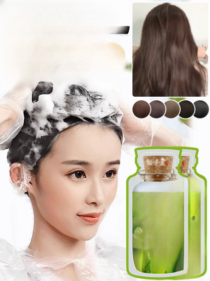 【Look Ten Years Younger】Herbal Foam Hair Dye