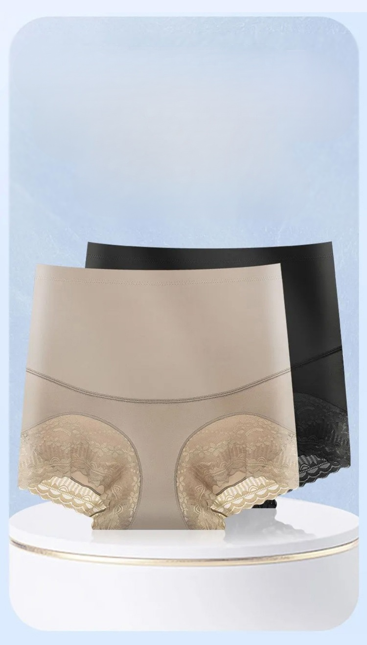 Hot style silky high waist shaping underwear