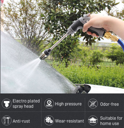 Home car washing long rod gun