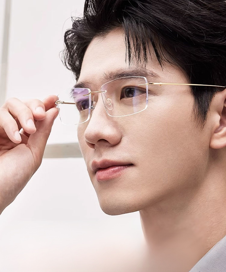 Premium Gilded Five Rams Reading Glasses