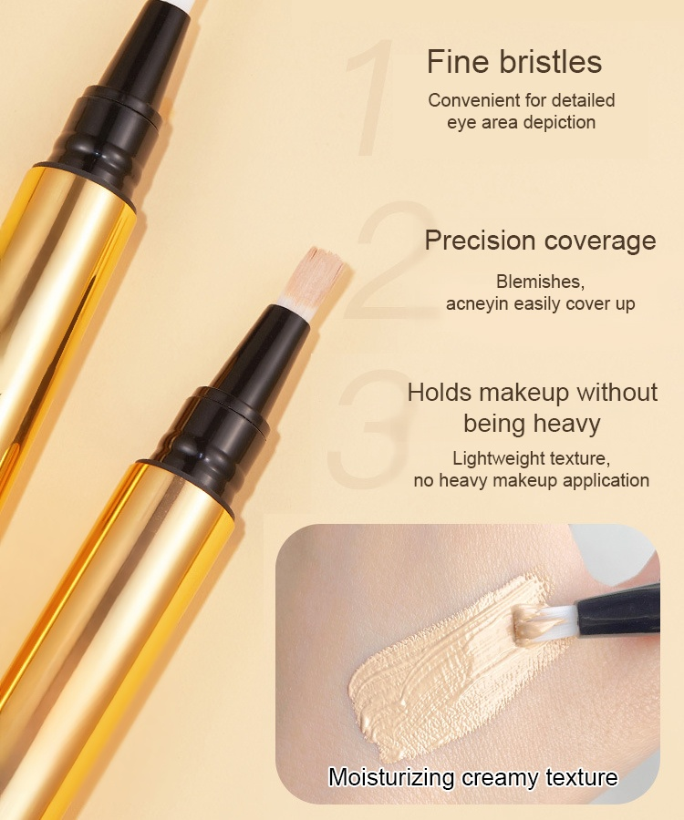 Brush-on concealer pen