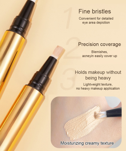 Brush-on concealer pen