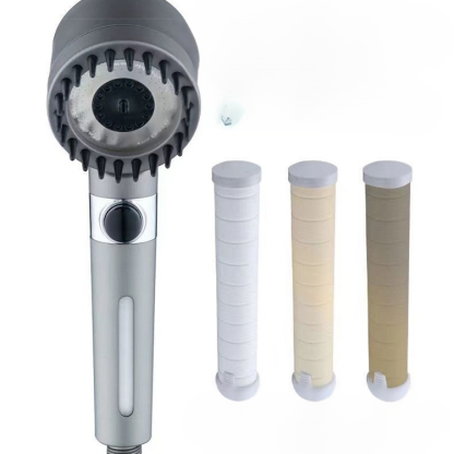 Multifunctional supercharged hand-held shower
