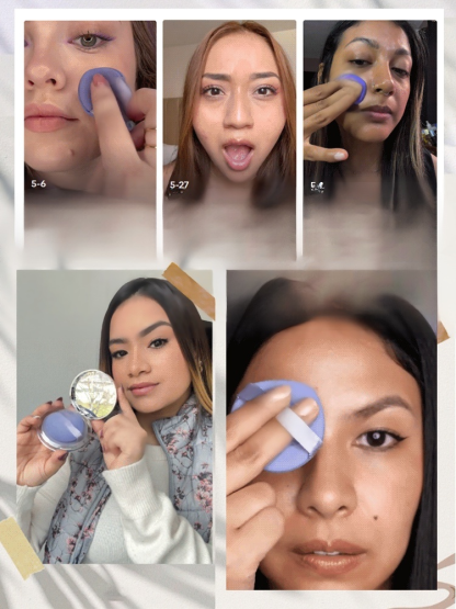 Long-lasting Oil Control Lavender Matte Powder
