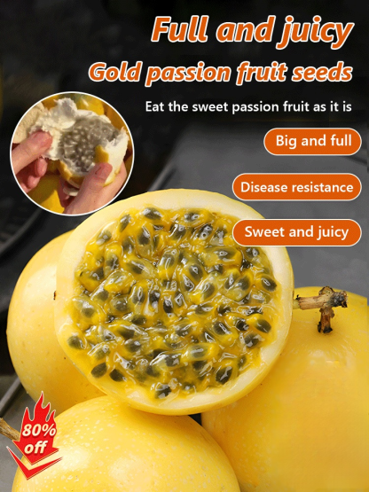 【Vitamin C King】Colombian Golden Passion Fruit Seeds