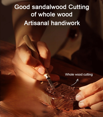 [Antler Comb] High Quality Sandalwood Meridian Massager