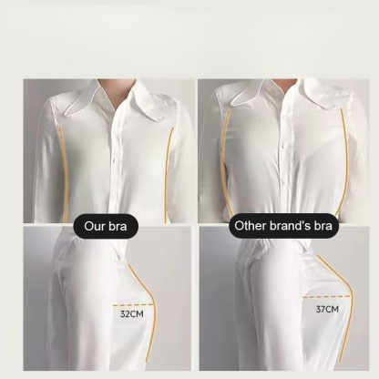 Anti-sagging large breast support armpit fat control bra