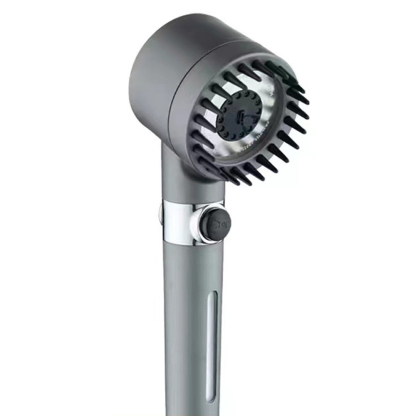 Multifunctional supercharged hand-held shower