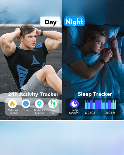 D18 Heart Rate and Blood Pressure Monitoring Sports Watch