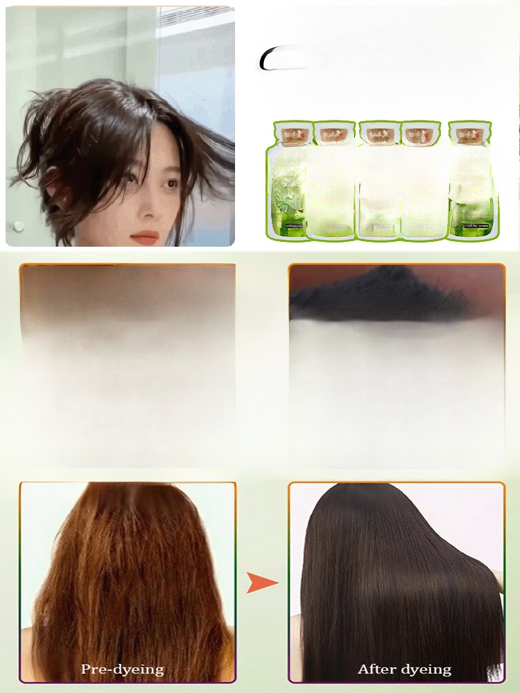 【Look Ten Years Younger】Herbal Foam Hair Dye