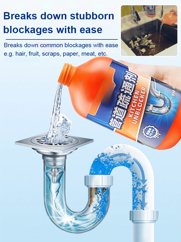[One Drop] Pipe Clearing Dissolving Agent