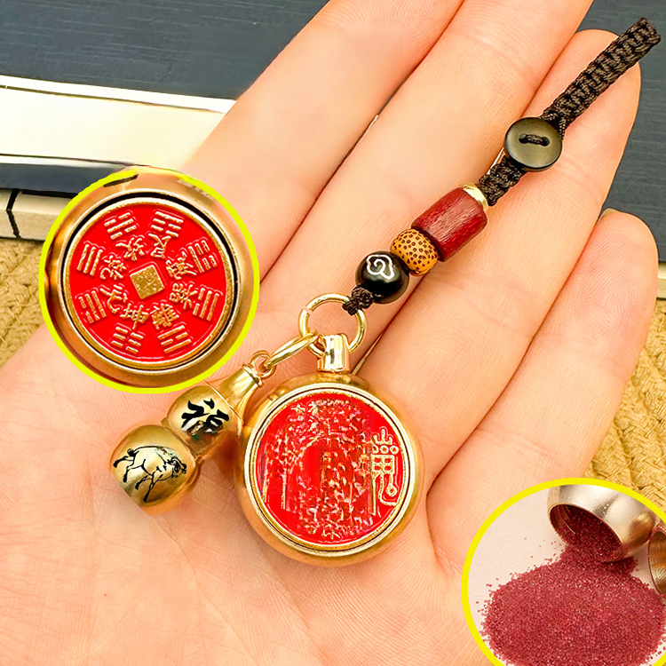 Open the Treasury✦ Mountain Ghost Spending Money Zodiac Pendant