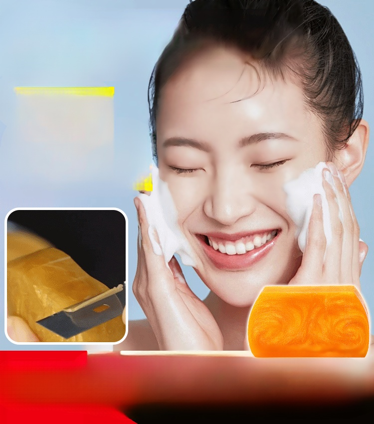 [Anti-Acne, Silky, Nourishing] Luxury Gold Soap
