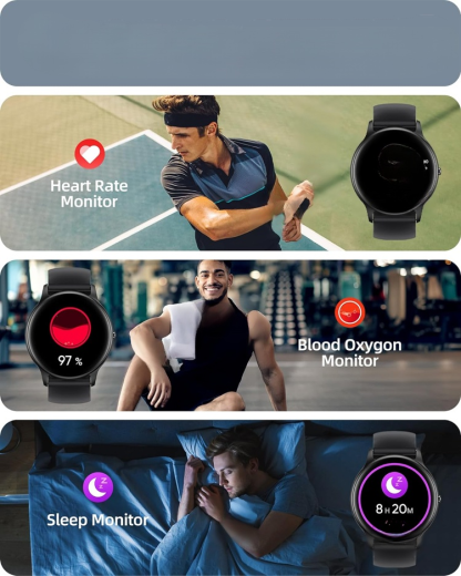 D18 Heart Rate and Blood Pressure Monitoring Sports Watch