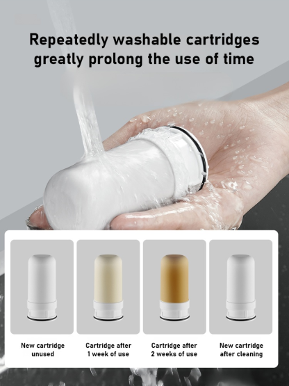[Kitchen and bathroom dual-use] Five-layer filtration faucet water purifier