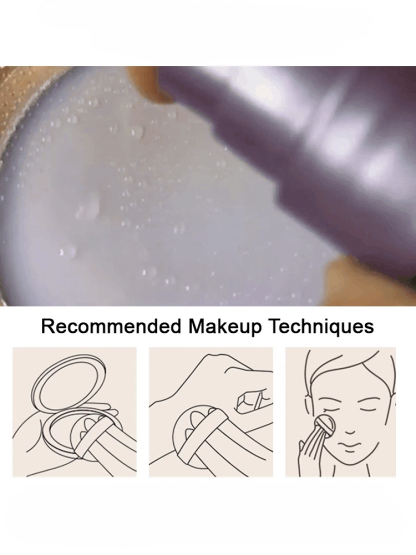 Long-lasting Oil Control Lavender Matte Powder