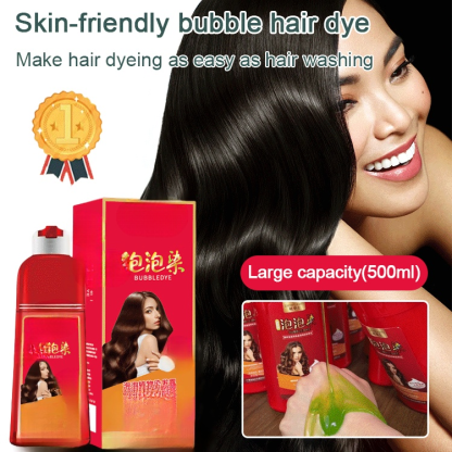 [Plant extract] Plant bubble hair dye