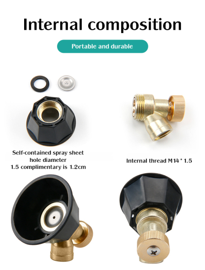 Black cyclone high pressure atomizer