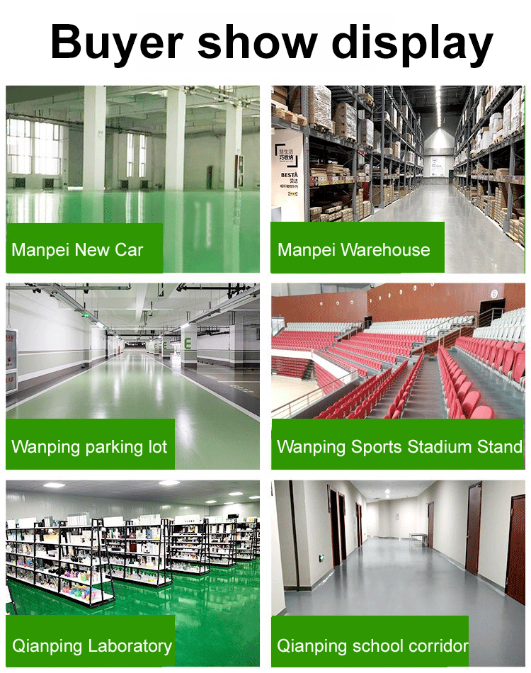 Waterproof epoxy floor paint