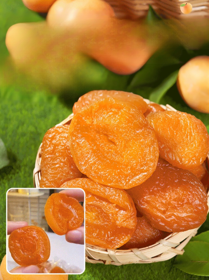 【Sweet and Soft】Additive-Free Pitted Dried Red Apricots